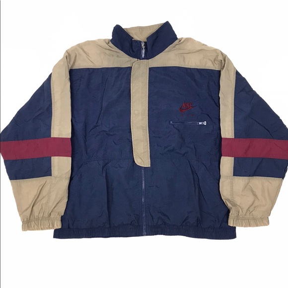 Nike Other - Vintage 90s Nike Colorblock  Windbreaker Track Jacket Size XL